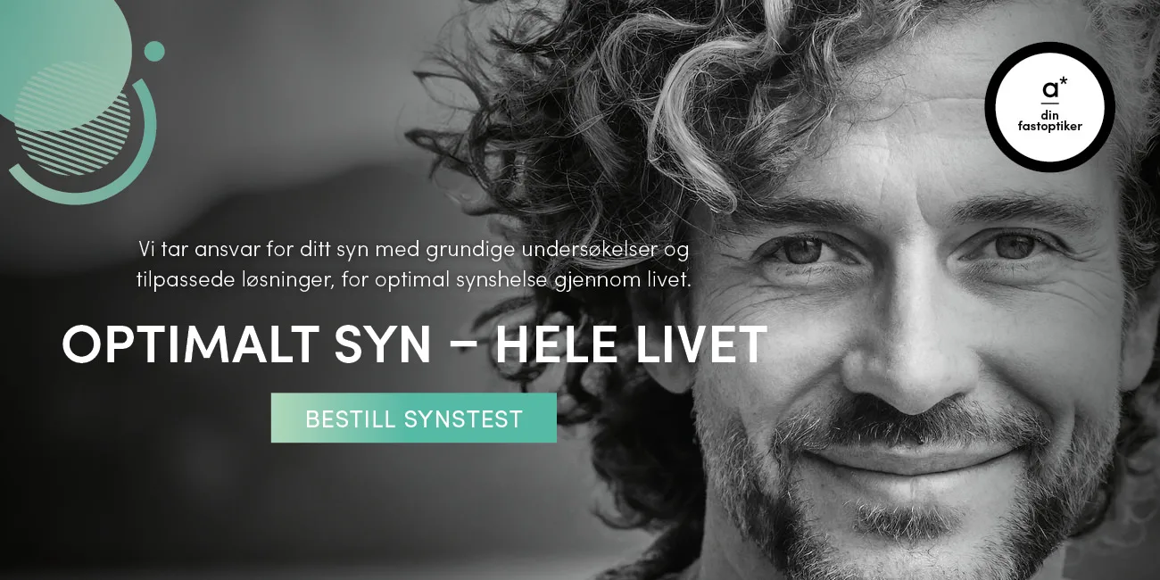 Optimalt syn, hele livet - bestill synstest nå